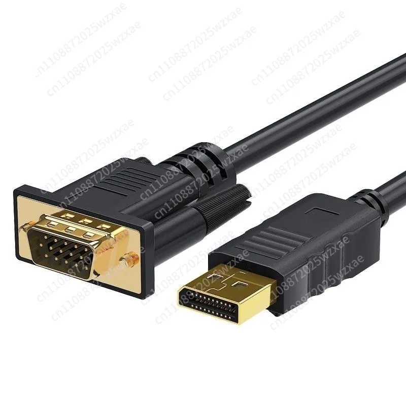 DP to VGA cable converter high-resolution video adapter cable computer graphics card connection monitor