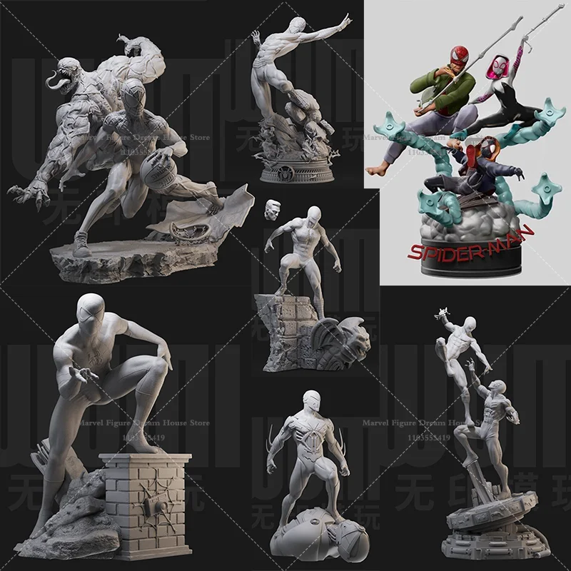 

1/24 1/18 Scale DIY Self-assembled GK 3D Resin Un-panited Doll White Model Multiverse Future World Gene Modifier‌‌ Miguel