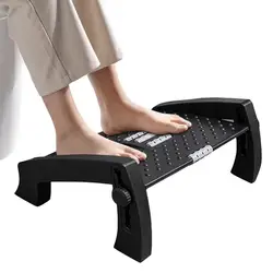 Desk Footrest Leg Rest Under Desk Step Stool Stable Structure Foot Support Discomfort Relief Easy To Clean For Car Train