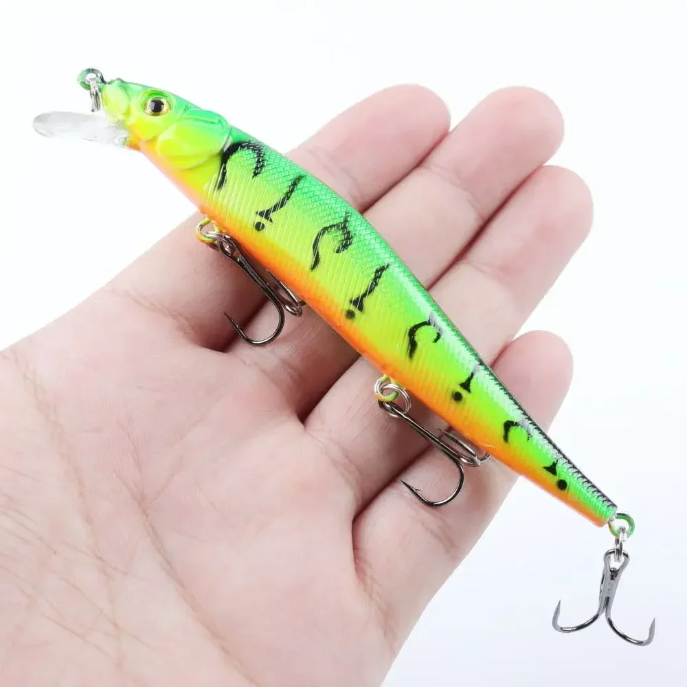 10/5Pcs Fishing Lure 11.5cm/14g Artificial Bionic Swing Hard Bait Tackle 3D Eyes Hook Wobbler Carp Fishing Pesca for Bass Pike