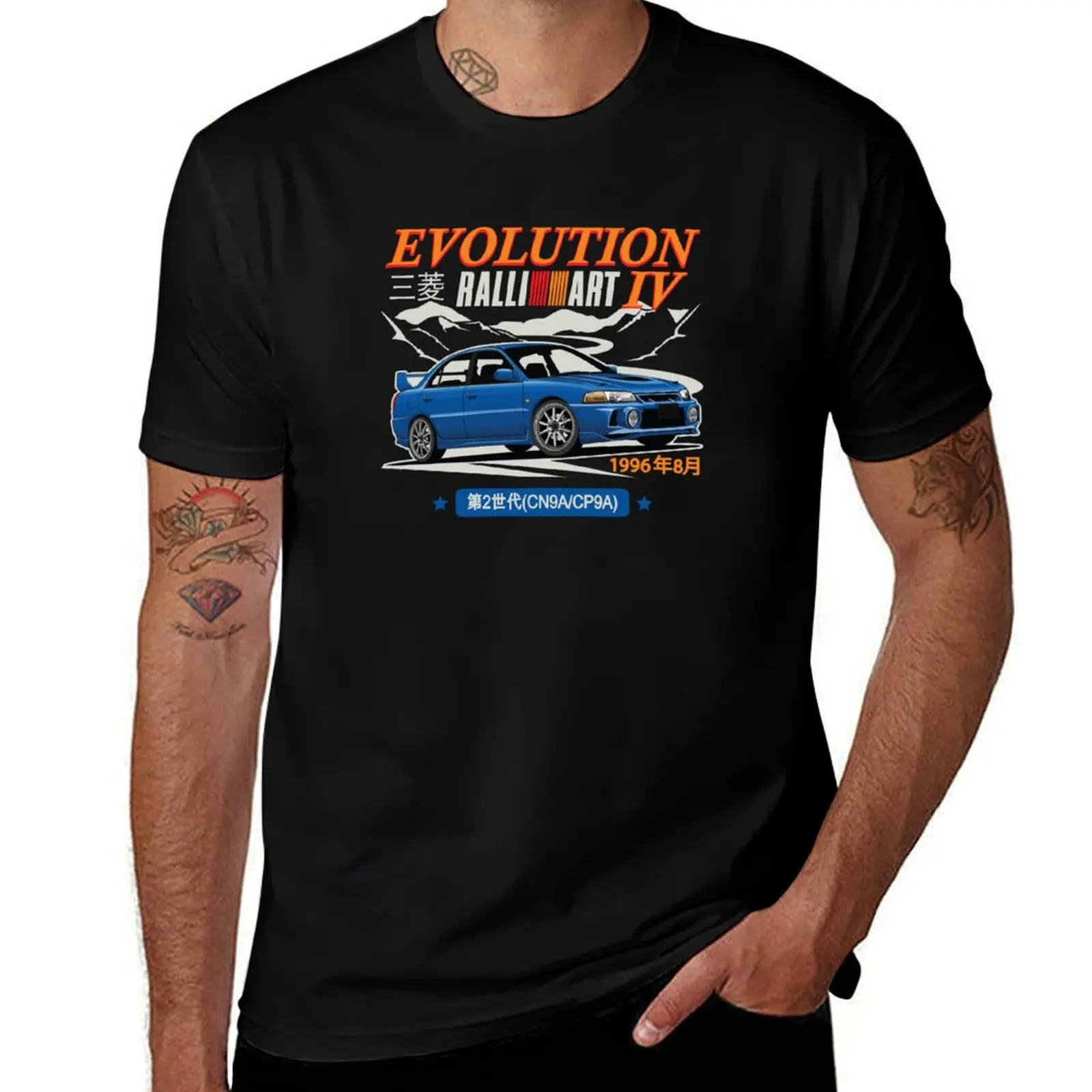 

Evolution IV 1996 T-Shirt man t shirts high quality luxury brand man t shirts cotton anime t shirts for man T-shirt