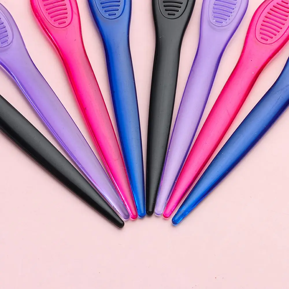 แบบพกพาFacial Hair Removerพร้อมShellเครื่องมือแต่งหน้าEyebrow Shaperเครื่องโกนหนวดใบมีดEyebrow Trimmerคิ้วมีดโกน