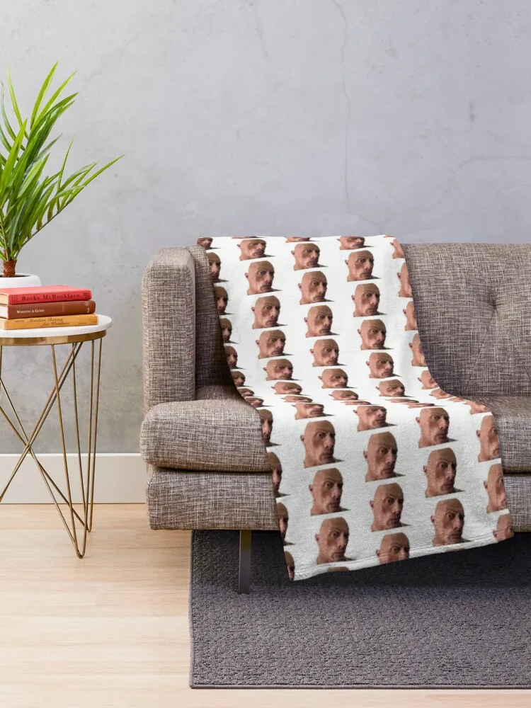 The rock eyebrow raise meme Throw Blanket Blankets For Bed Luxury Designer Plush manga Blankets