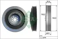 544010210 for crank pulley for A4 A6 A8 Q7 PHAETON TOUAREG/3,0TDI BMK BKS BKS BKS BPP