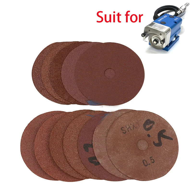 

10pcs Wheel Cutter Blade 50mm 8mm 2inch Round Disc for Pneumatic Air Nick Grinder Groove Sand Grinding Machine Gold Steel Grit