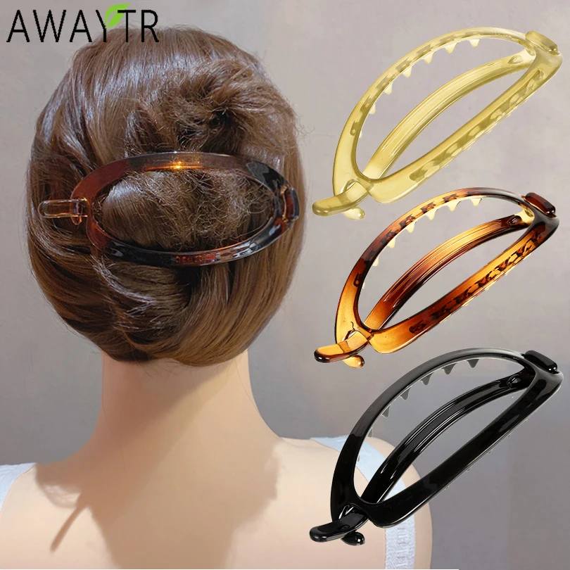 Nieuwe Korea Big Size Eendenbek Clip Haar Haarspeld Top Clip Disk Haar Plastic Haarspelden Klemmen Vrouwen Make-Up Hoofddeksels Haar Accessoires