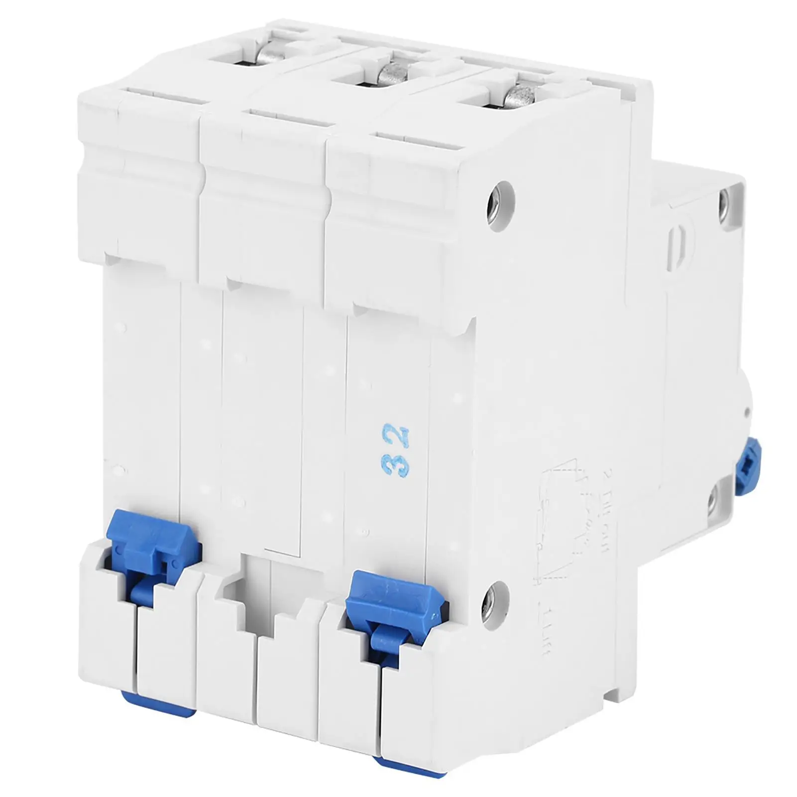 3P 32A 400V الأرض تسرب قطاع دارة الزائد حماية ماس كهربائى DZ47 63 مقاوم للماء مفتاح أمان كهربائي