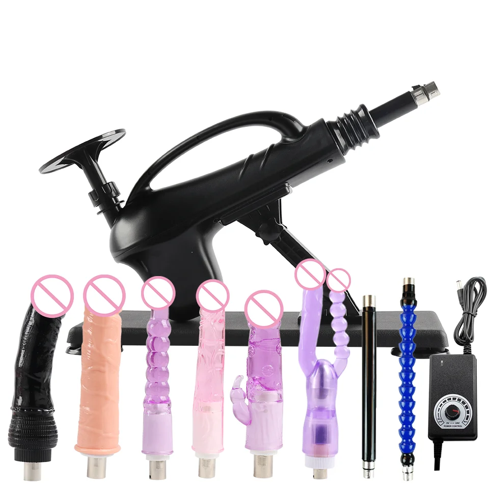 FREDORCH Adult Sex Machine A2SS with Dildos Sex Toys for Woman Man Masturbation Adjustable Angle 450 Strokes Per Minute Machine