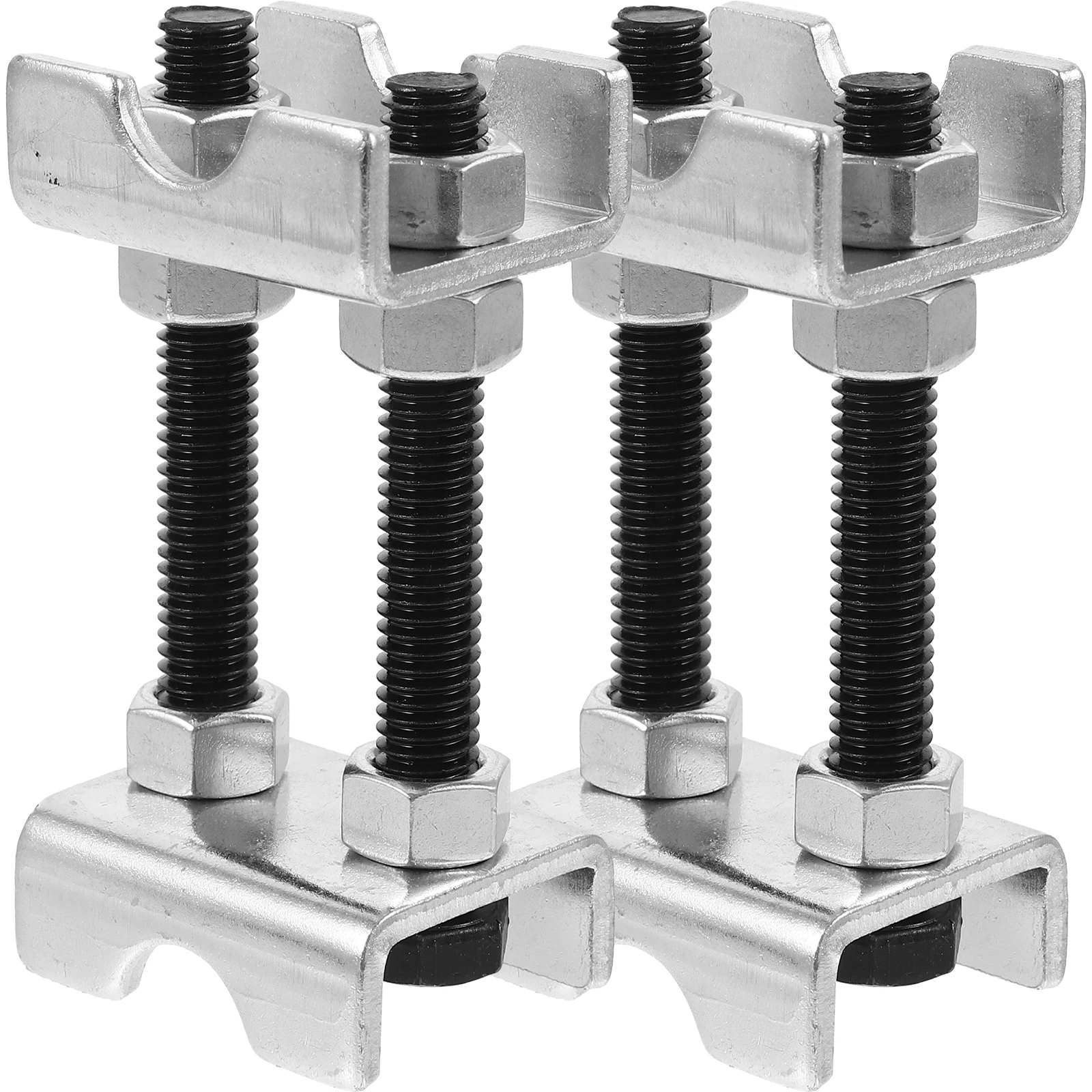 

1 Pair Strut Spring Compressor Adjustable Coil Spring Spacer Tool For Shock Absorber Mini Carbon Steel Durable Easy Carry Auto