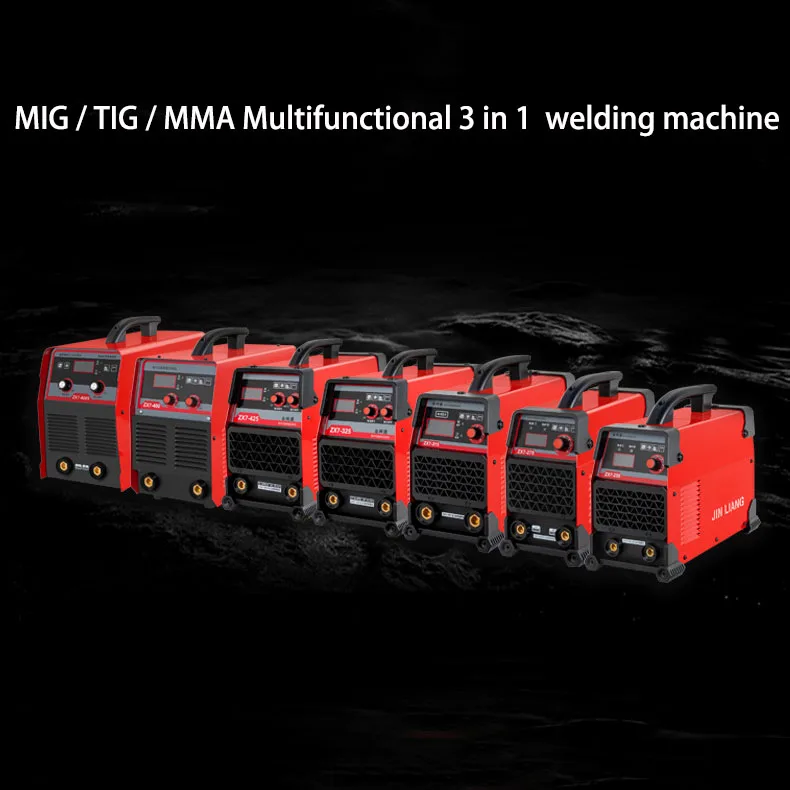 High Power MIG/MMA/TIG 3 in 1 Multifunctional Welder ARC IGBT Inverter 200/250A Esab Ac Dc Copper Wire Welding Machine For Weld