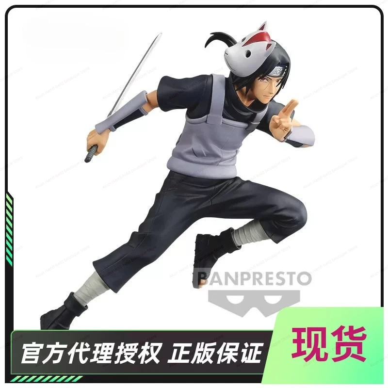 

In Stock BANDAI NARUTO BANPRESTO VIBRATION STARS Uchiha Itachi Naruto Action Anime Model Toy Figure Gift Collect