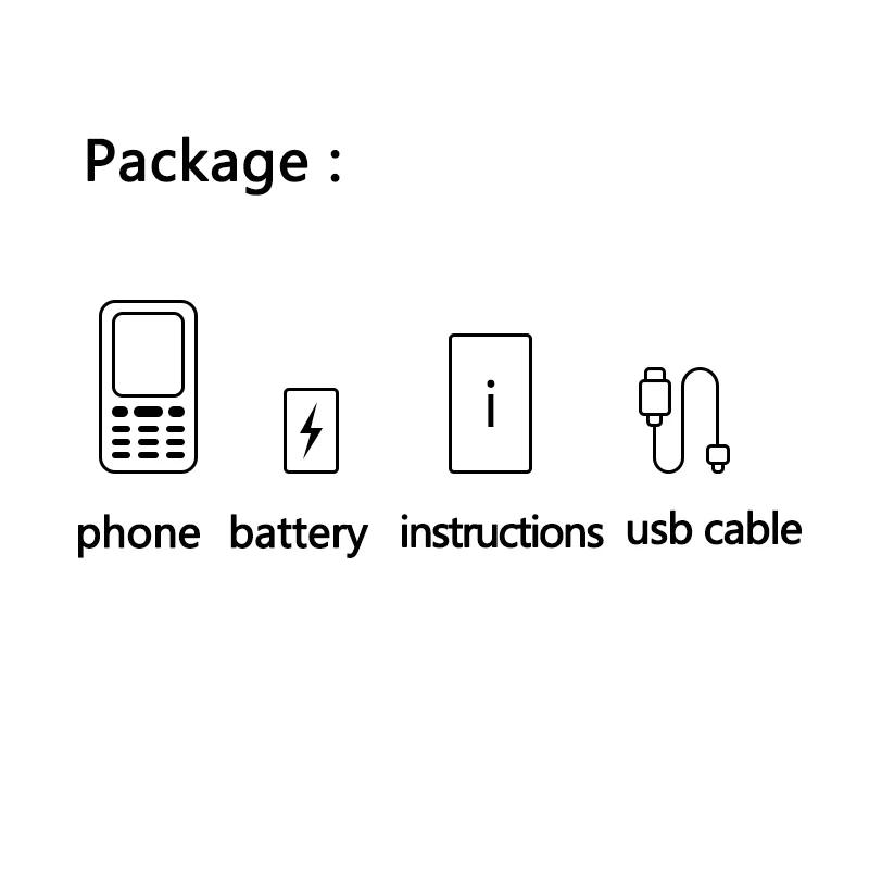 Imagem -06 - Dual Sim Cards Smartphone 2.4 Display 1150mah Bateria Característica Celular Tocha Rádio fm Robusto Botão de Pressão 4g Rom Global Nokia225