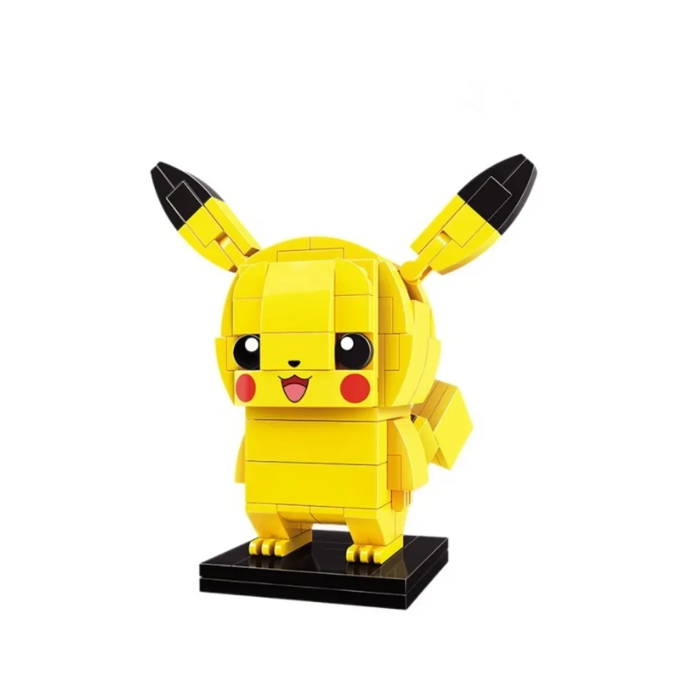 Keeppley Bausteine Pikachu Spitfire Dragon Serie Cartoon Anime Peripherie Montage Spielzeug Modell Kinder Mode Kreative Geschenke