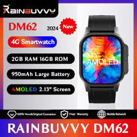 Rainbuvvy DM62 AMOLED 4G LTE Smart Watch 2.13\