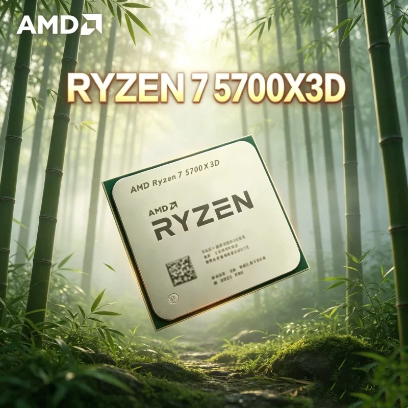 

Perdurably-Built AMD Bulk CPU Ryzen 7 5700X3D 8-Cores 16-Threads 3GHz Up to 4.1GHz 105W AM4 DDR4 For X570 B550 Ryzen 5000 Series