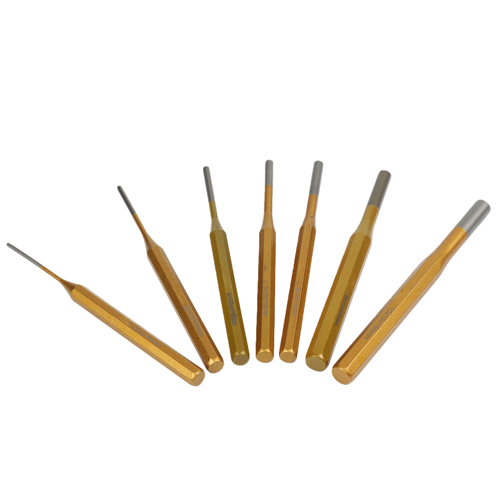 For DIY Projects Brass Punch Tool Heavy Duty Punch Industrial Punch Set Maintenance Tool Set Molding Manufacturing Tool view 2