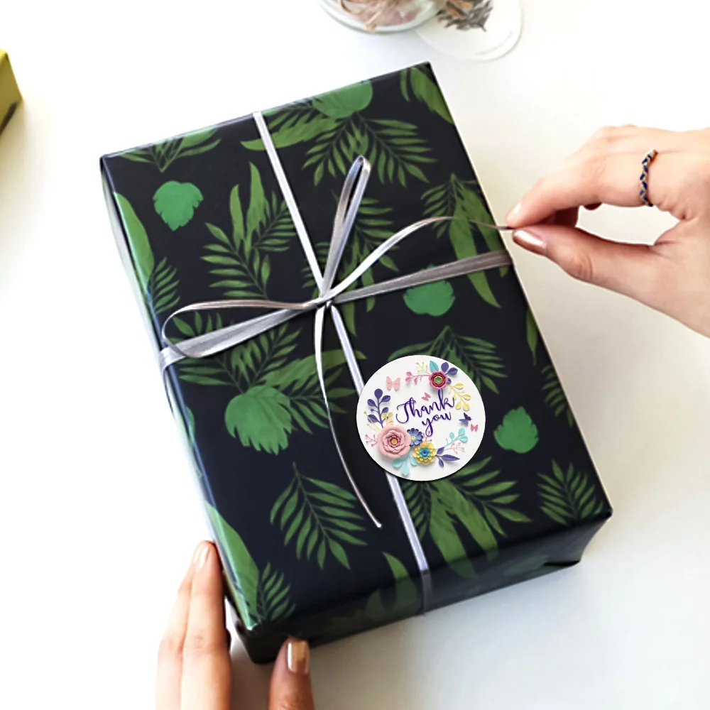 500pcs Lovely Cat Sealing Labels Stickers Thank You Stickers for School Teacher Cute Animals Kids Stationery Sticker Gifts Decor