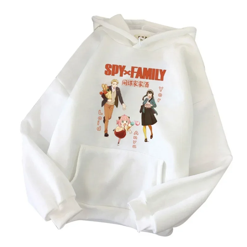 Spy X Family Anime Printed Fashion Urban Street Hoodie Clothing Simple Creative Loose Youth Popular Leisure Sports Women