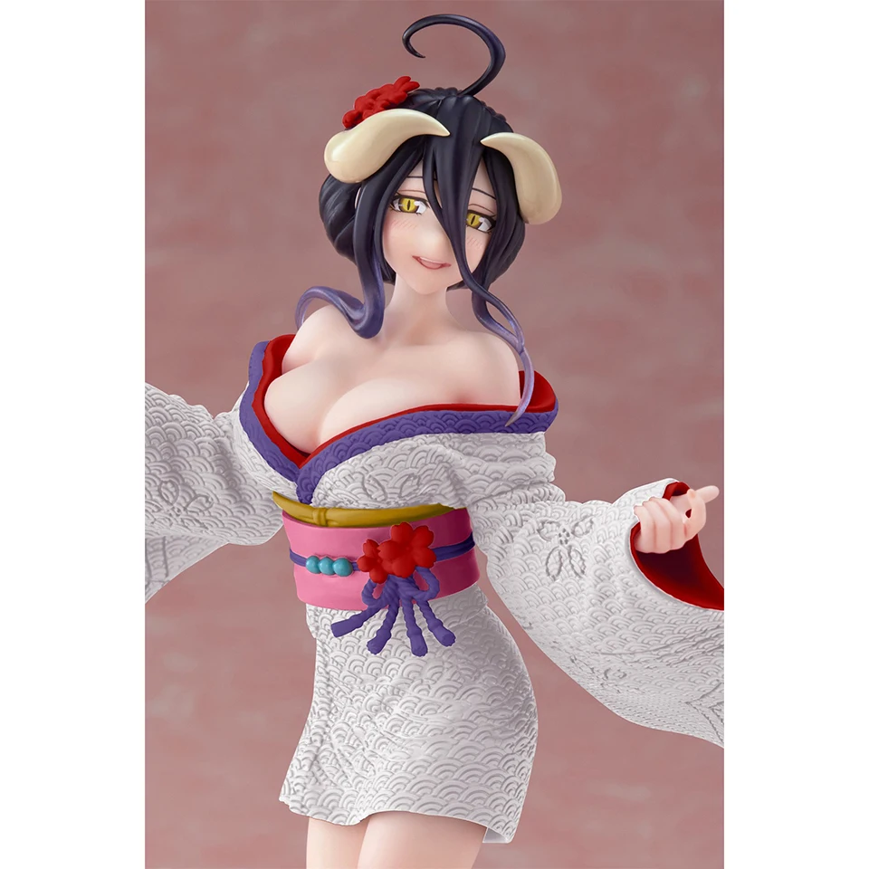 Original Genuine TAITO OVERLORD 18cm Albedo PVC Model Doll Collect Ornaments Christmas Toys Gifts Droppshiping