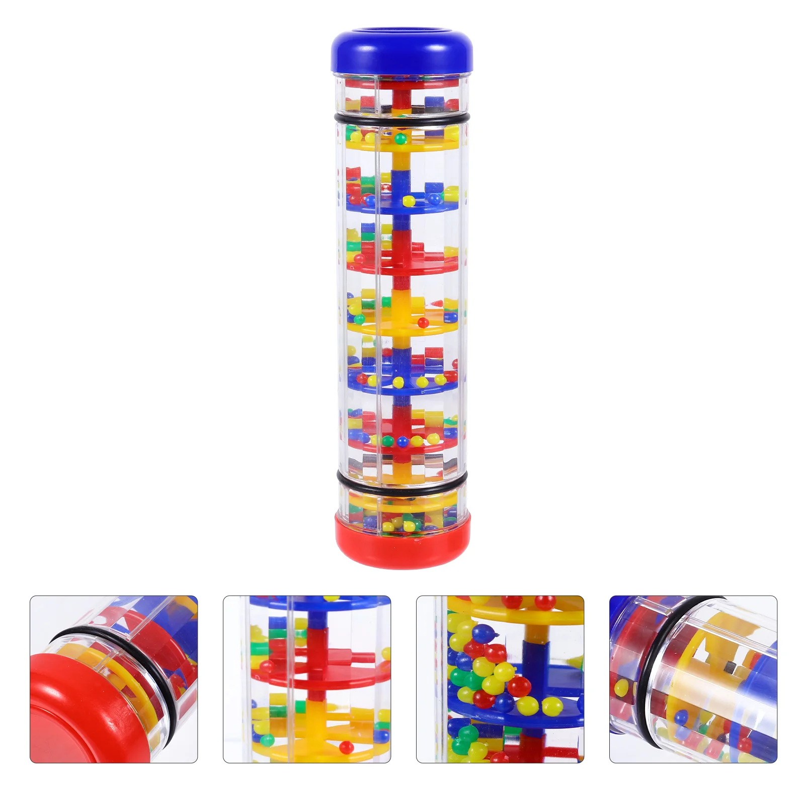 Percussion Handshake Tube Musical Instrument Rainmaker Shaker Plastic Infant