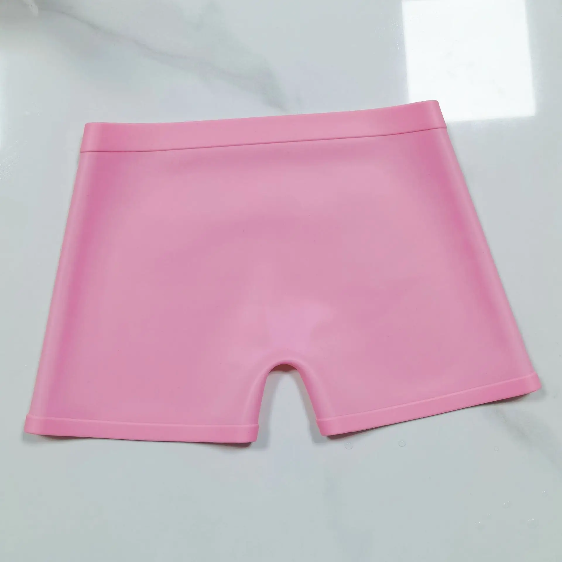 男の子と女の子防水シリコン水泳パンツ女の子水泳パンツ男の子プロフェッショナル四隅シリコン高弾性