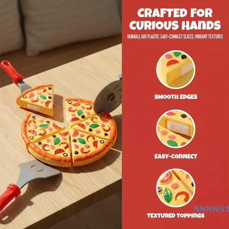 Pizzasnijspeelgoed voor kinder - Kids Education Design recensie en prijs