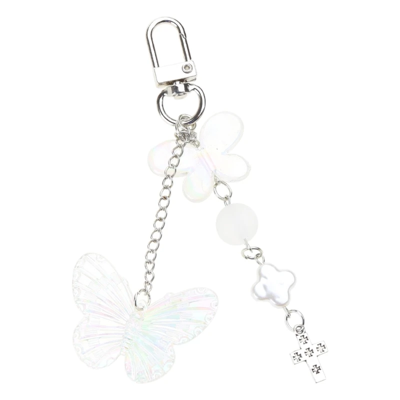 Butterfly Star Pendant Phone Charm Keychain
