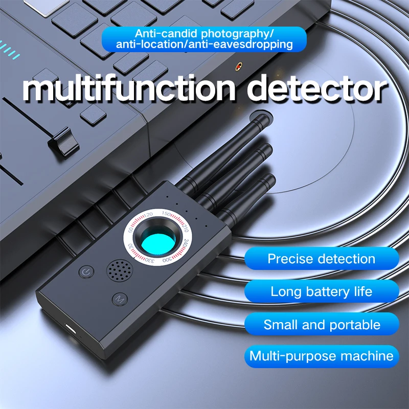 T16 Signal Detector Anti-Camera Anti-Eavesdropping GPS Scanning Detector Anti-Positioning Tracking Camera Detector