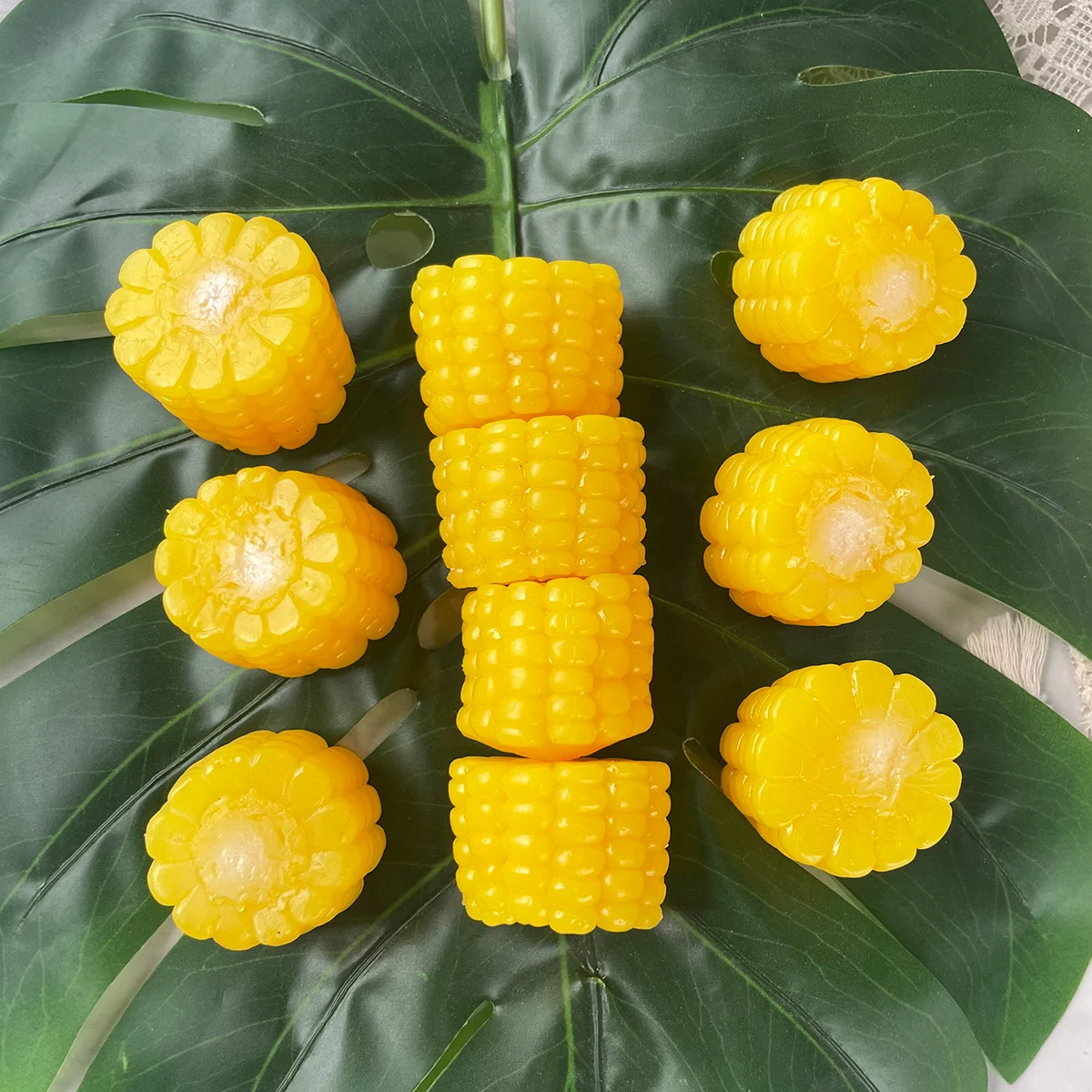 Western Food Simulation Steak Model Pretend Play Simulation Food Simulation Kitchen Toy Corn Cooking Toys Fake Fried Eggs - view 6