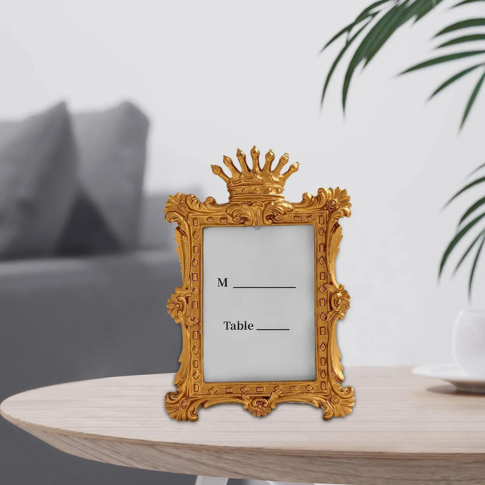 European Picture Frame Resin Luxury Photo Frame for Living Room Home Bedroom