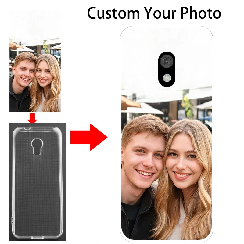 Custom Clear Case for Nokia 235 4G 2024 225 215 2020 220 3210 105 106 4G 2021 2023 DIY Personalized Photo Soft Cover Funda