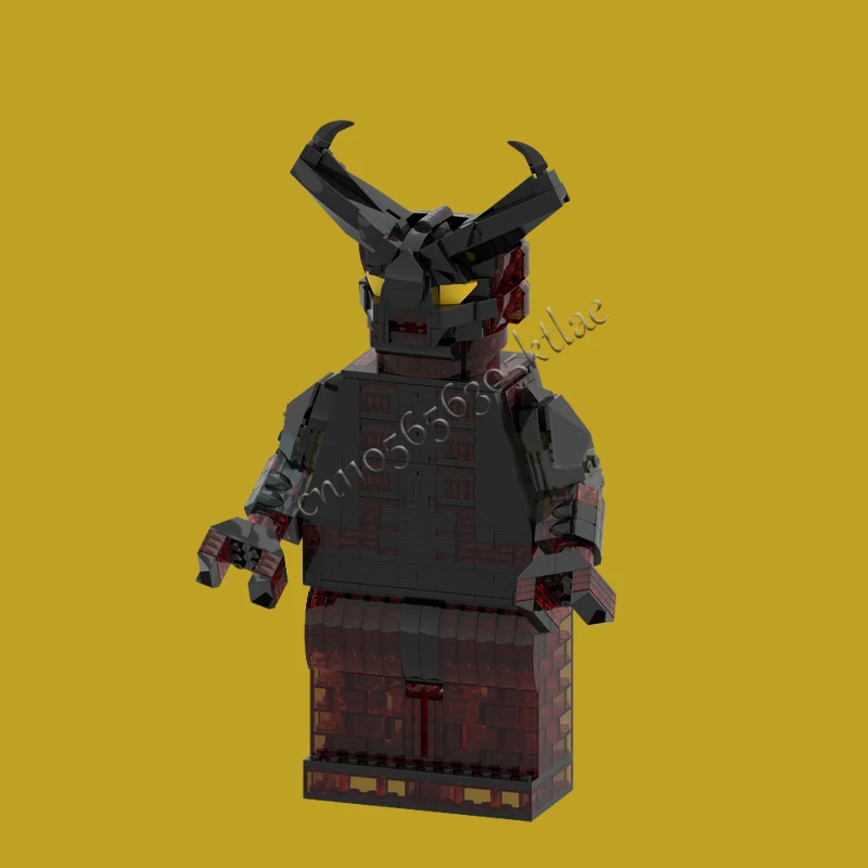 1106 pièces MOC personnalisables, modèle Surtur Brickhead, figurine mini-échelle, puzzle créatif DIY, jouets et cadeaux d'anniversaire, figurines de dessins animés