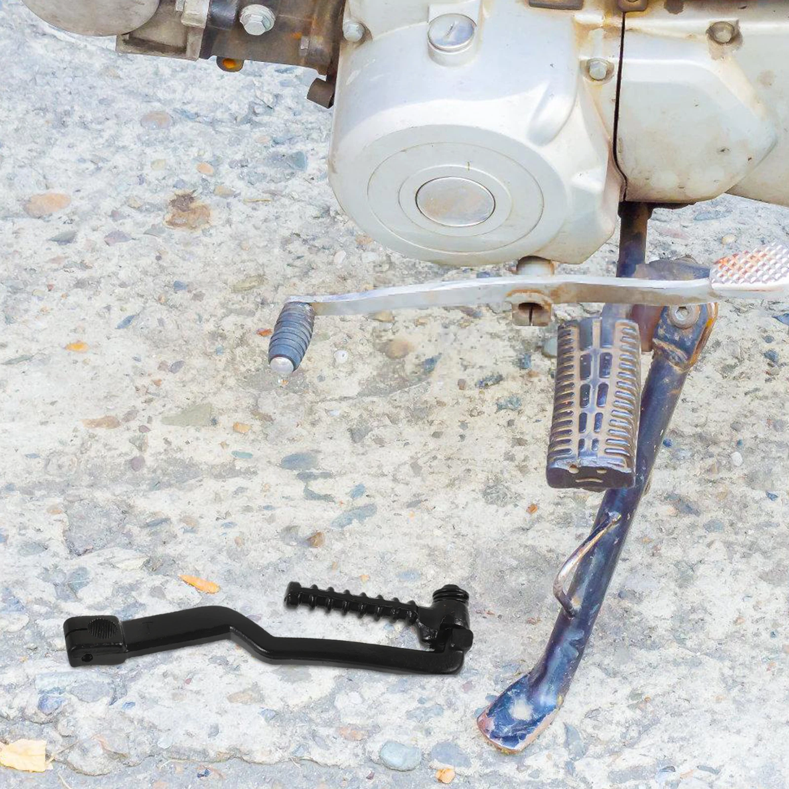 

Aluminum Alloy Motorcycle Starter Lever Shifter Lever For Gear Shift Off Road Motorbike Accessories Black Iron Durable Easy