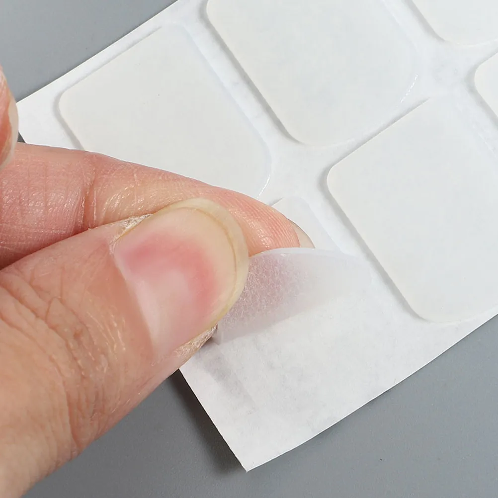 80Pcs High Adhesion Silicone Mouthpiece Pads 0.8mm Clear Cus