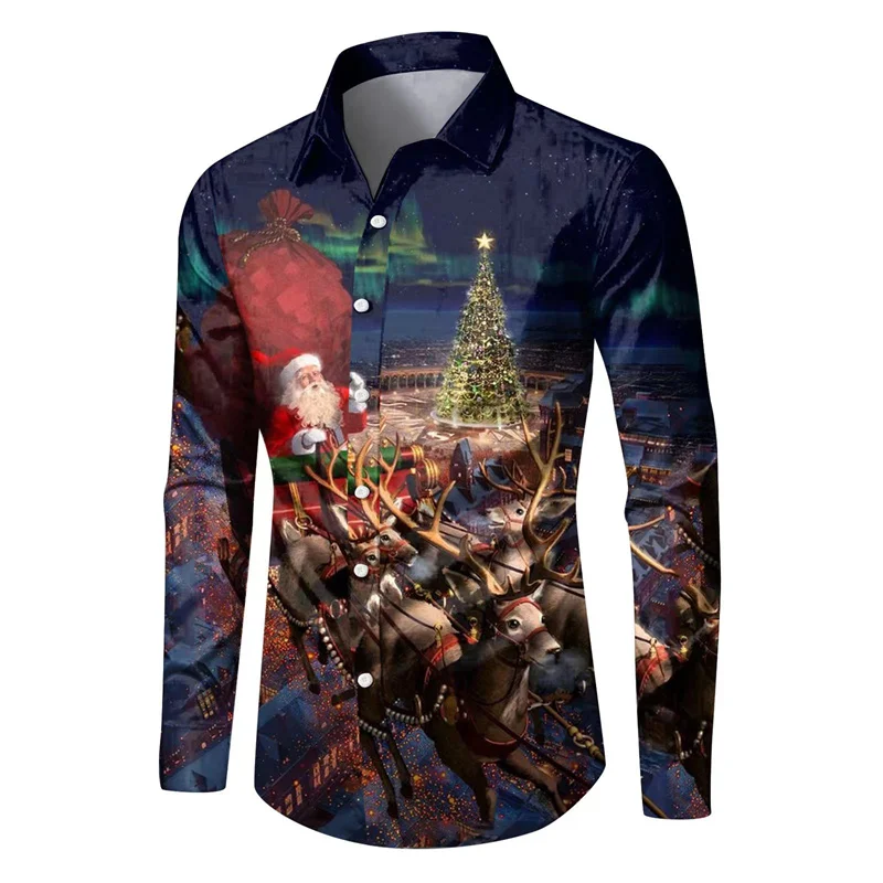 Camisa de manga larga con solapa para hombre, camisa de gran tamaño, suave, cómoda, versátil, informal, a la moda, para fiesta, 2023