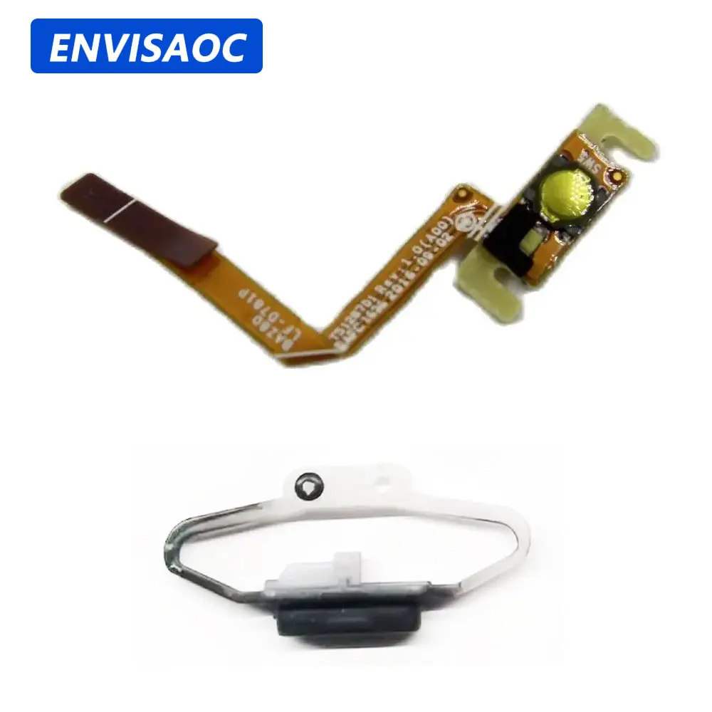 Para dell xps 13 9365 2-em-1 placa de botão de alimentação do portátil com interruptor de cabo acessórios de reparo botão de plástico LF-D781P