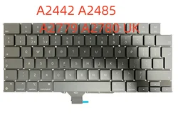 New A2442 A2485 A2779 A2780 Keyboard For Macbook Pro M1 M2 Pro/Max Retina 14