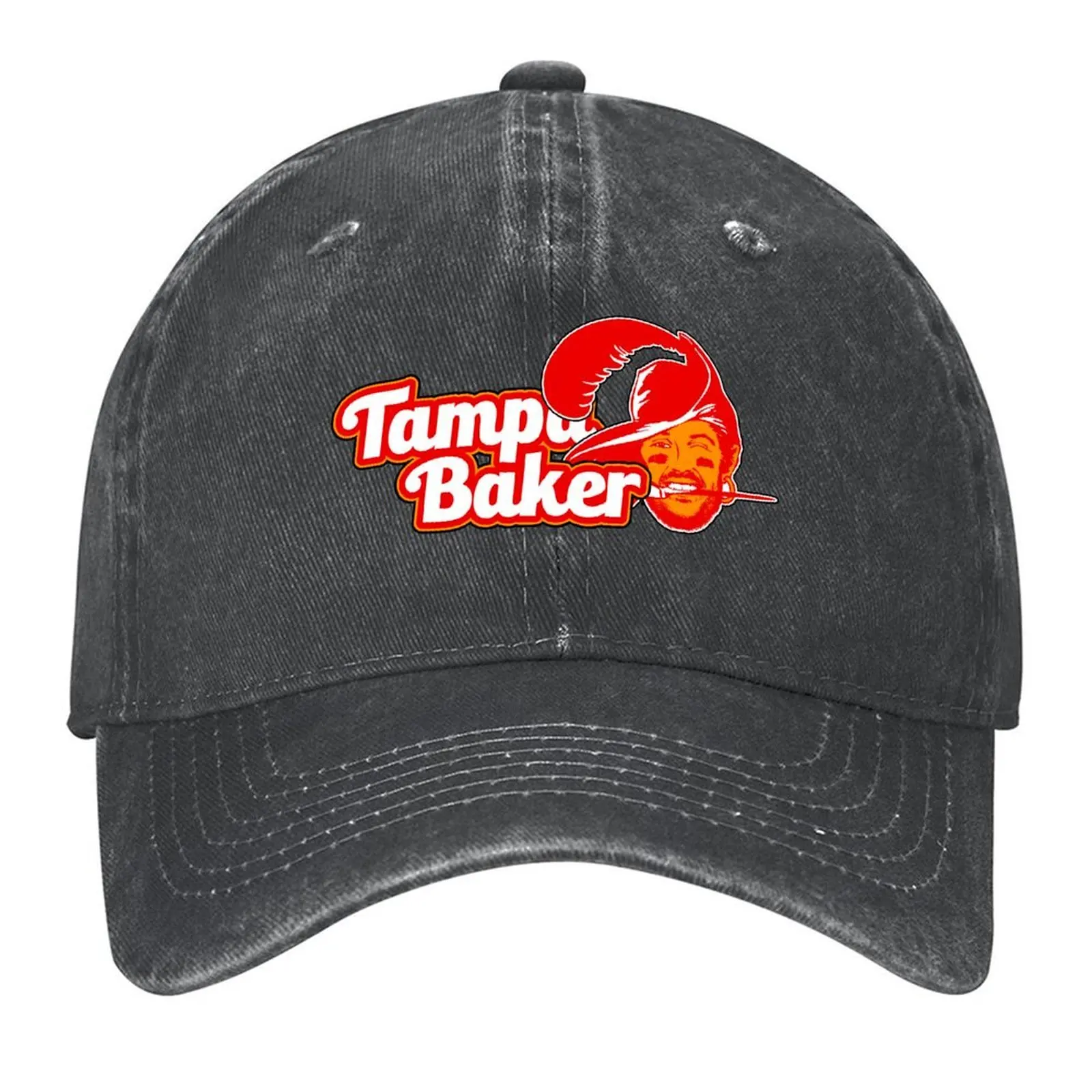 

Tampa Baker Retro Baker Mayfield Baseball Cap Fashion Beach sailor cap for men Luxury Hat Luxury Man Hat For Women Men's