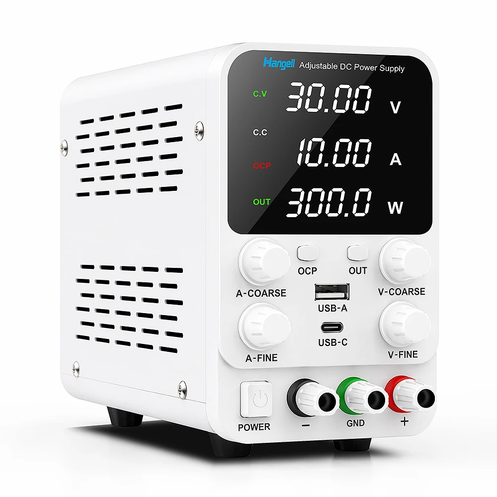 

DC Lab Power Supply 30V Variable Lab Bench Power Supply Adjustable Voltage Regulator 10A Available