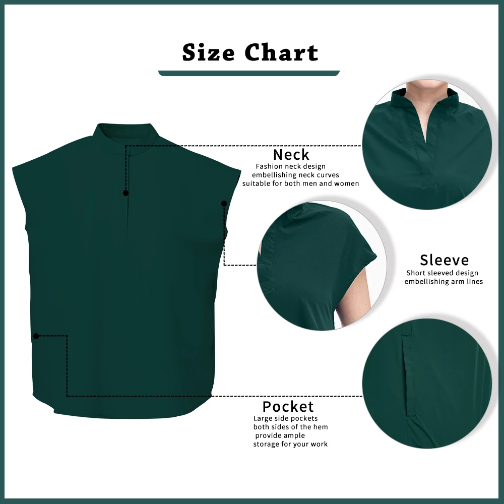 Scrubs Clinical Uniforms Woman Hospital Work Clothes Dental Clinical Workwear Joggers Pants Suit Medical 2 Piece Set Beauty Wear