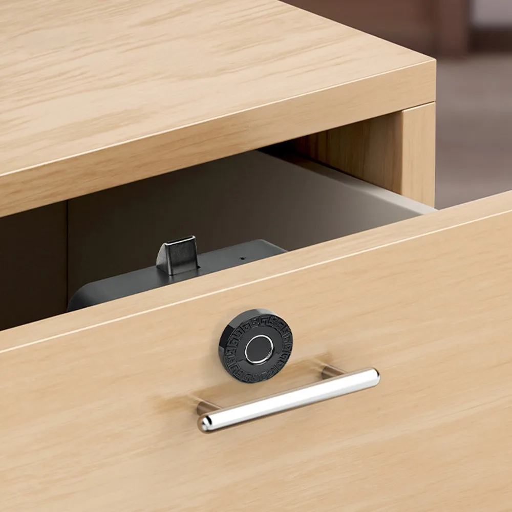 Durable Fingerprint Fingerprint Cabinet Lock Fast Response Embedded Design Keyless Cabinet Lock Biometric Cabinet Lock Wardrobe