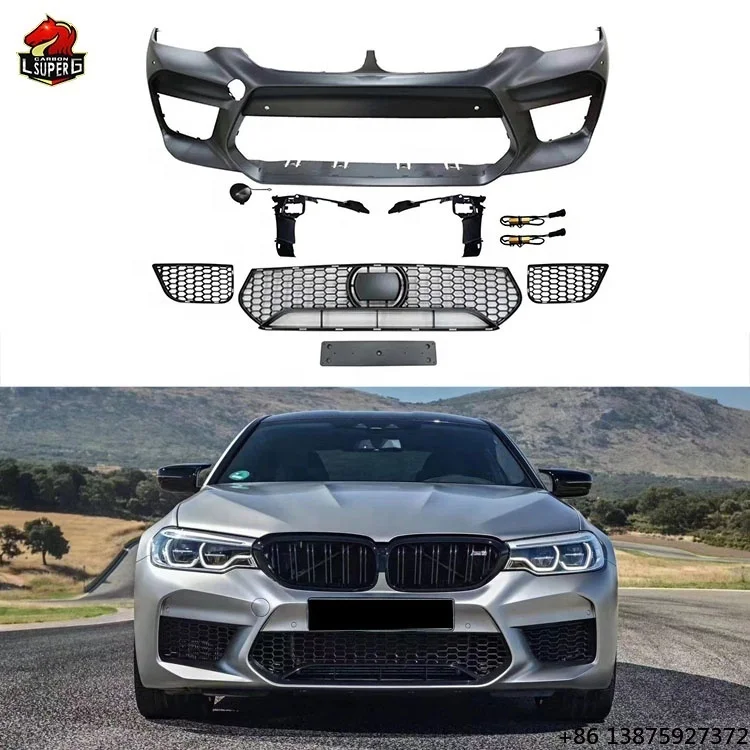 

Hot Sale M5 Style Body Kits for 5 Series G30 G38 2018-2020 PP Front Rear Car Bumpers Bodykit