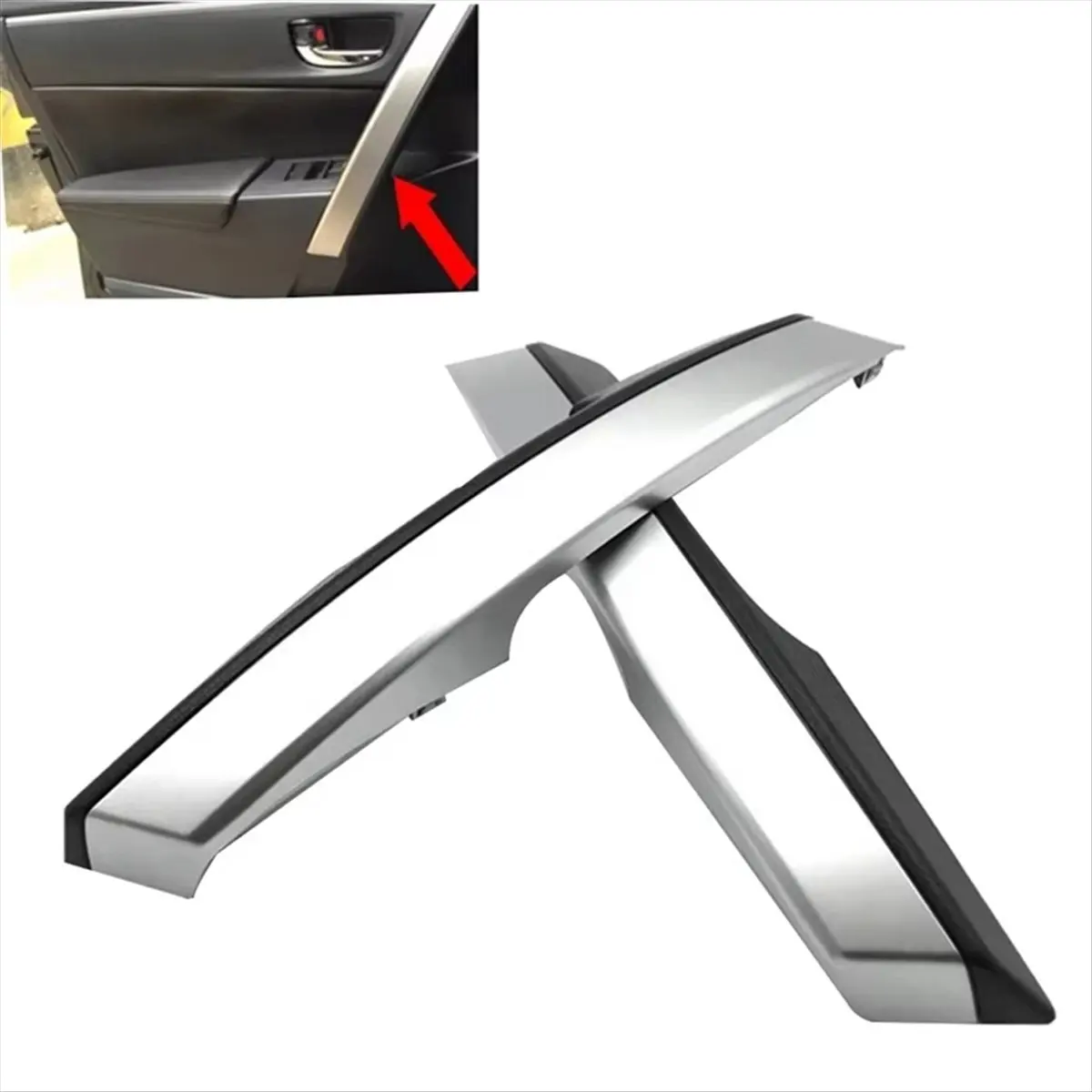 Super Sale Car Inner Door Handle Cover for Toyota Corolla 2014 2015 2016 2017 2018 Left