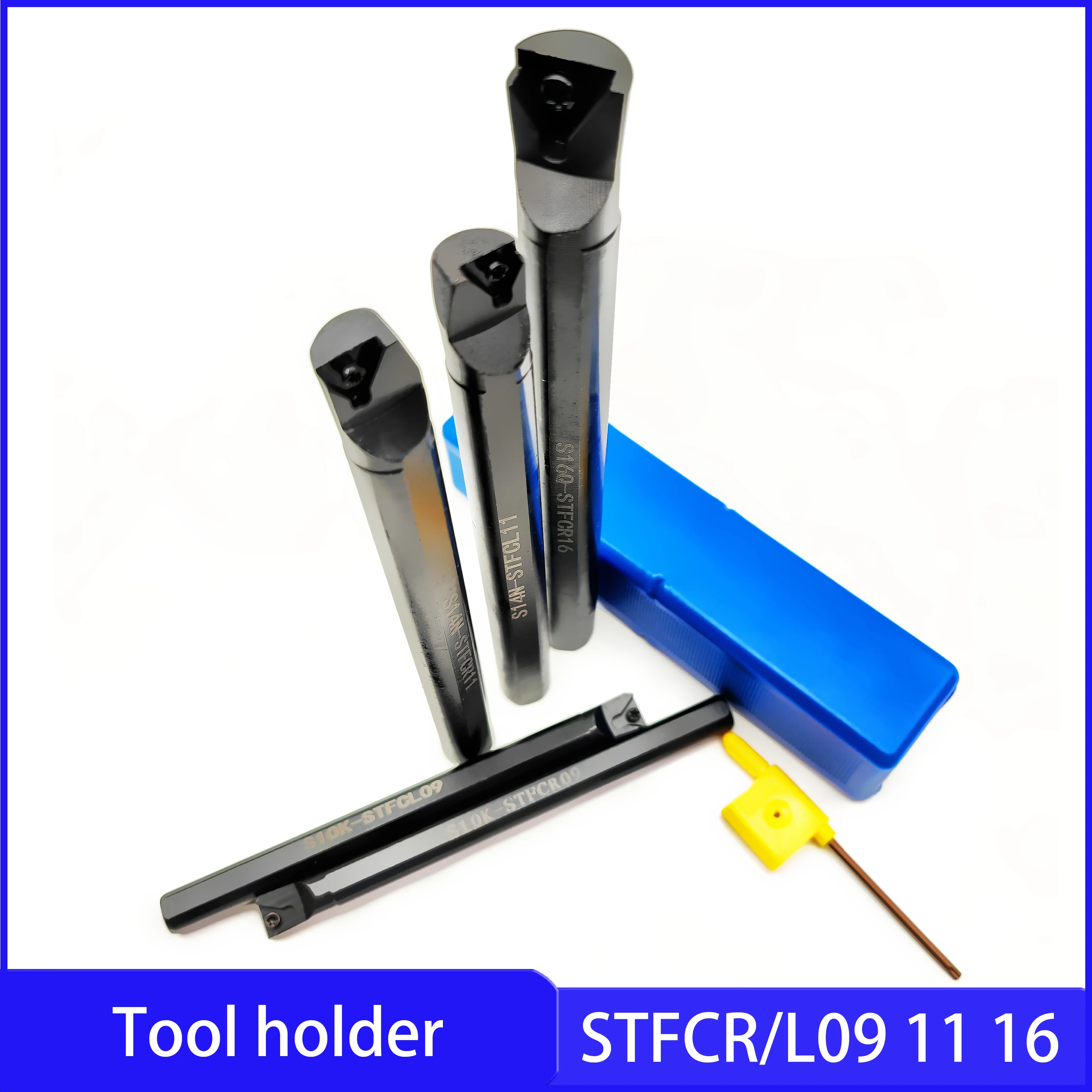 CNC machine tool holder STFCR STFCL 09 11 16 is suitable for TCMT TCGT TCGW 0902 1102 16T3 tool inner round tool holder