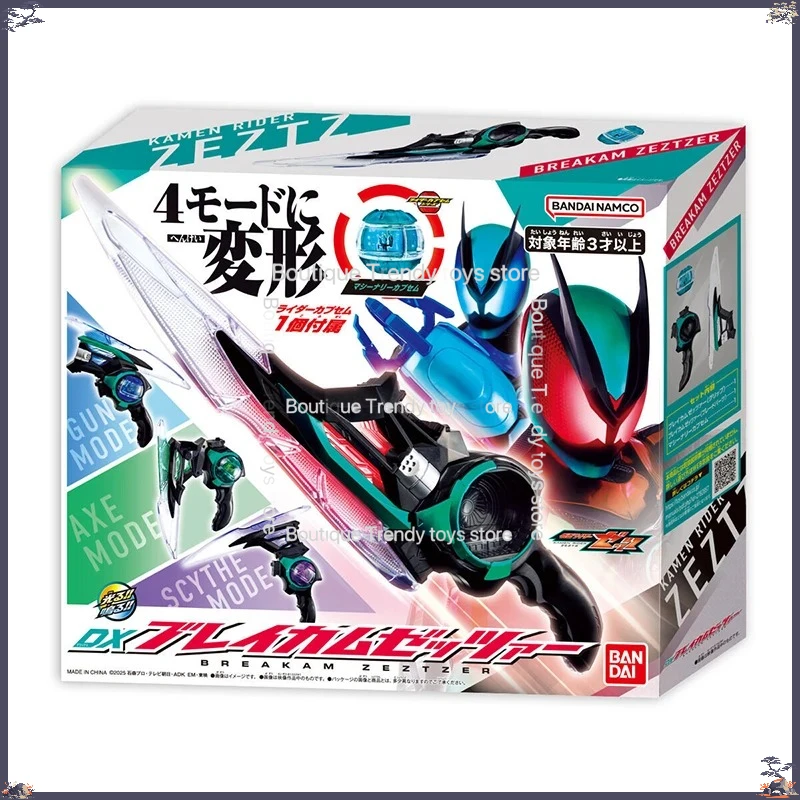 

In Stock Original BANDAI Kamen Rider Zeztz DX Breakam Zeztzer Anime Action Figures Model Collection Toy