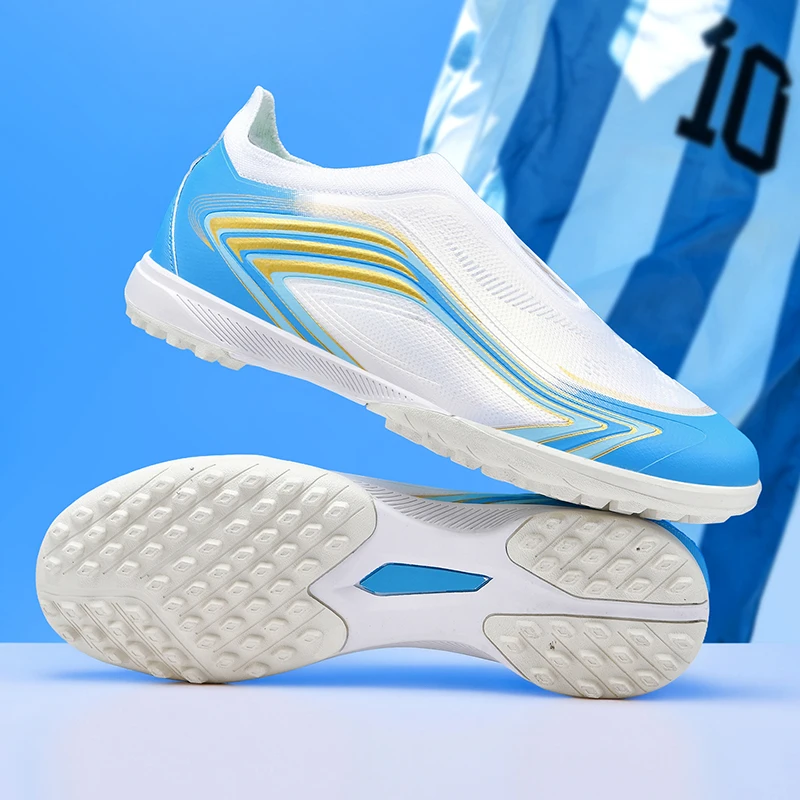 New Men Football Boots TF/FG Professional Sneakers High-quality Women Unisex Hot Sale Futsal Ultralight Soccer Shoes Cleats
