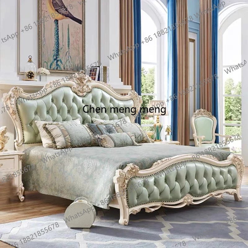 F150Accent Nordic Bed Luxury Designer Modern Relaxing Sleeping Sun Clear Double Salon Bed Princess Camas De Casal Trendy Furnitu