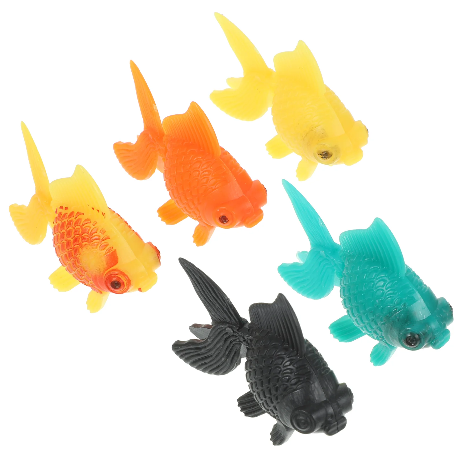 

5pcs Artificial Plastic Fish Ornament for Fish Tank Aquarium (Random Color) Artificial Fish Ornament Fish Tank Ornament