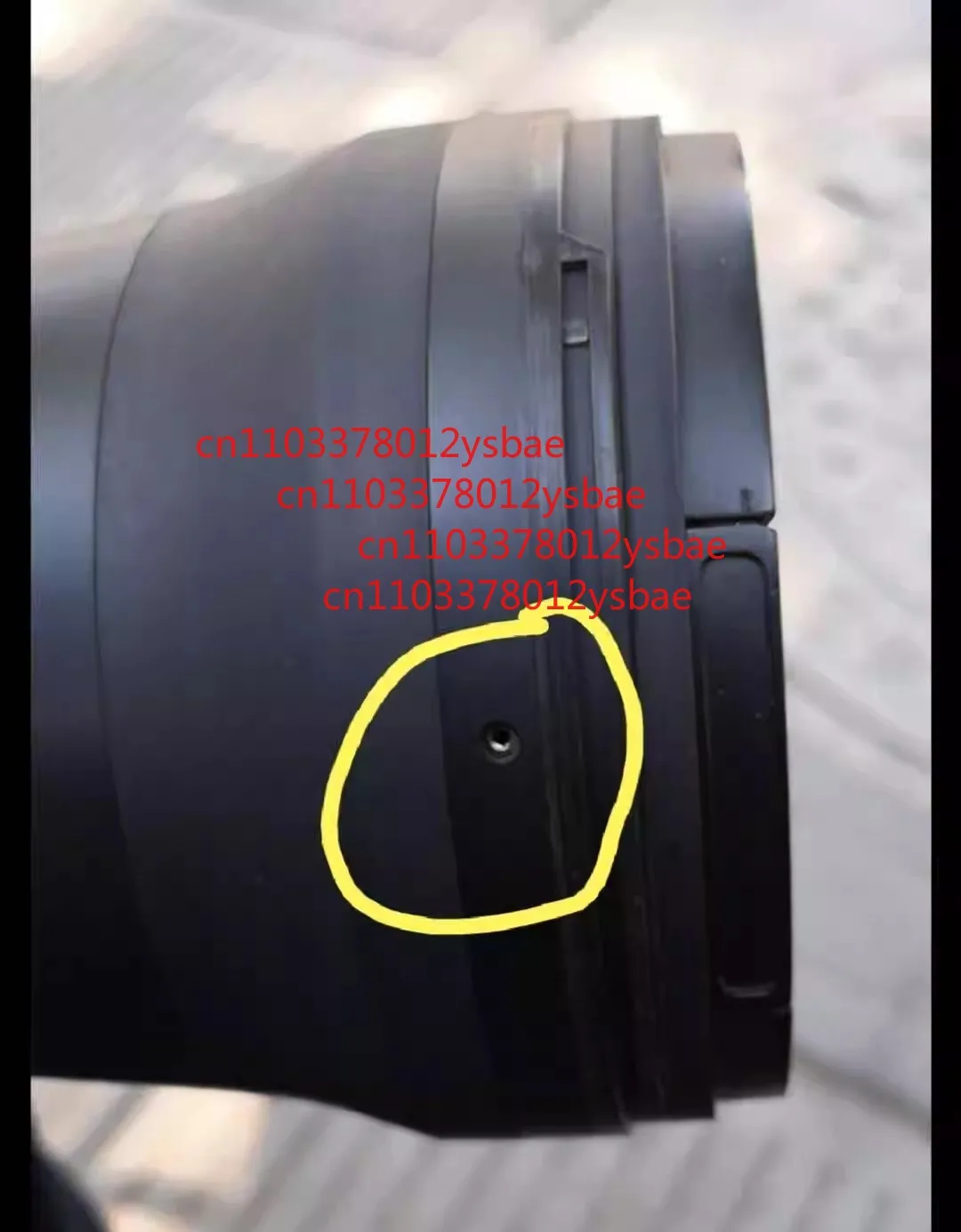 1PCS Screw replacement For TAMRON SIGMA 150-600 tubes lens hood view 2