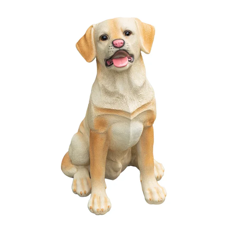 

Qf Home Courtyard Large Floor Simulation Dog Decoration Sales Department Office